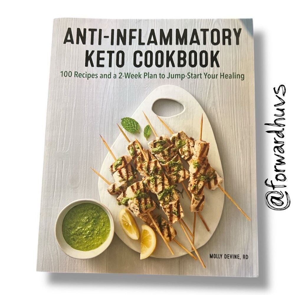 Anti-Inflammatory Keto Cookbook by Molly Devine – Paperback, 2020